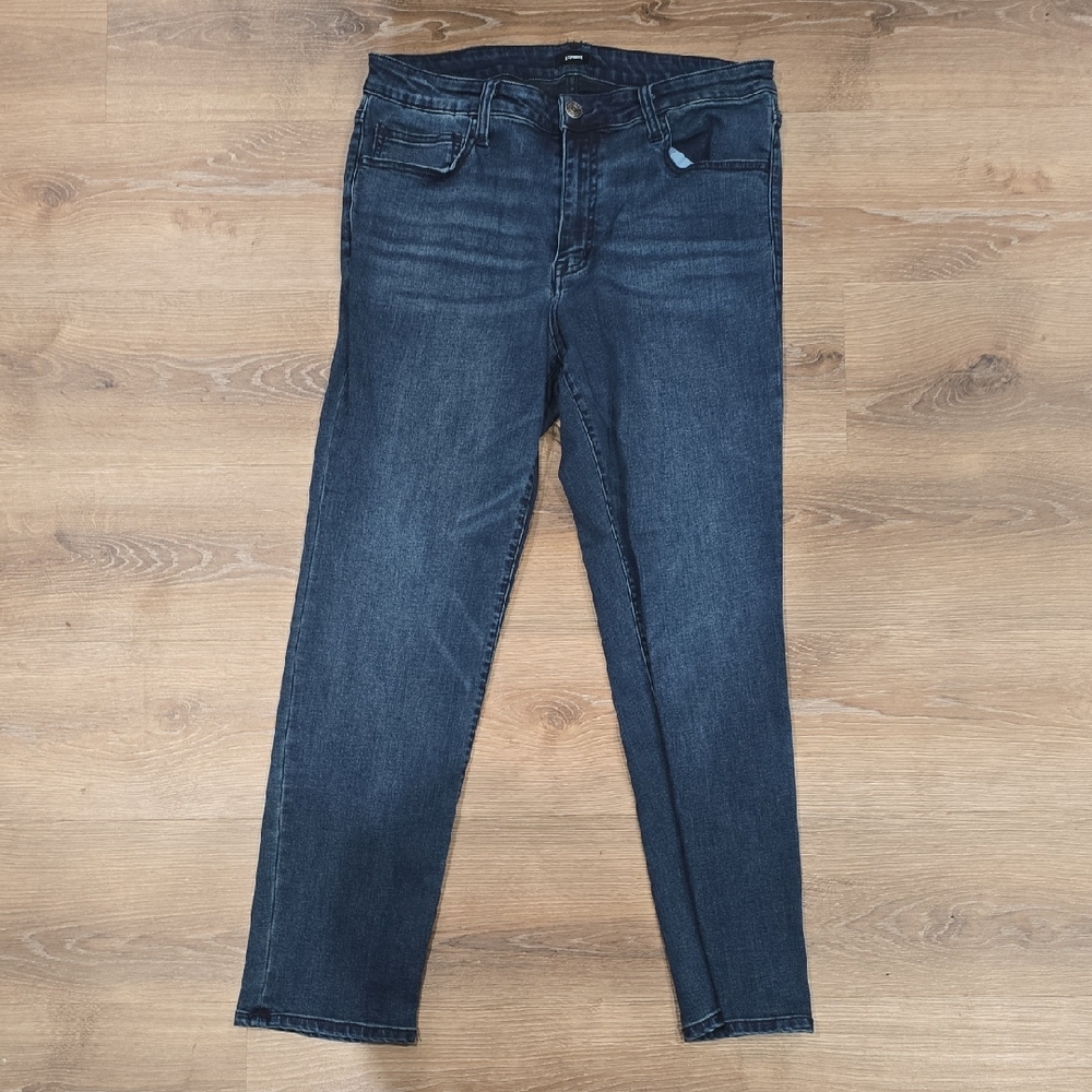 Express Men's Slim Jeans - Midnight Blue